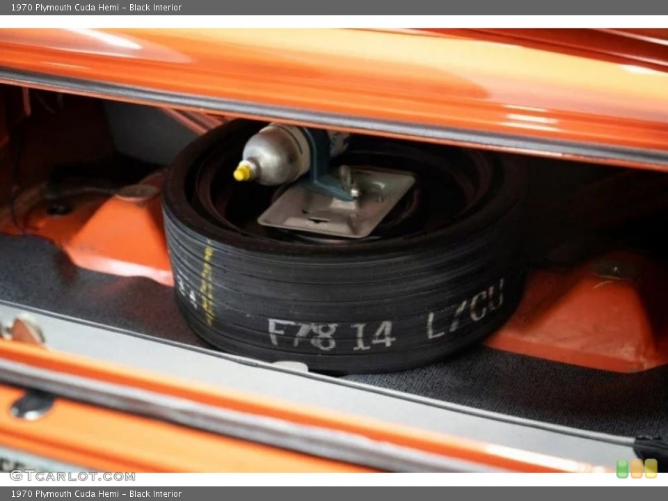 Black Interior Trunk for the 1970 Plymouth Cuda Hemi #144387340
