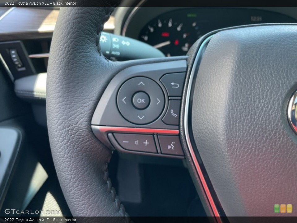Black Interior Steering Wheel for the 2022 Toyota Avalon XLE #144392250