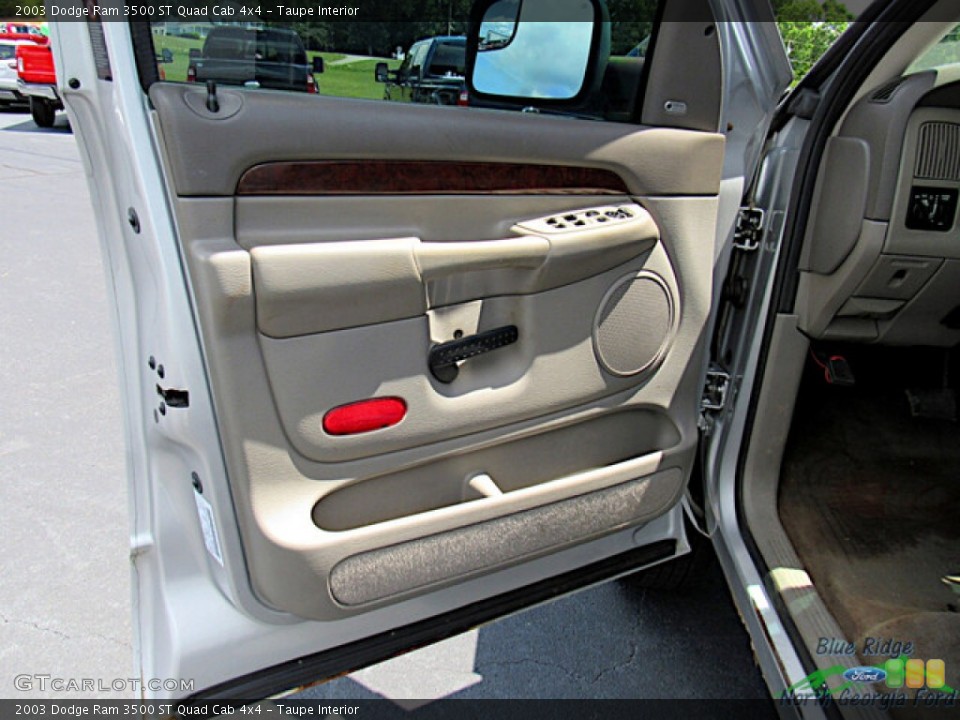 Taupe Interior Door Panel for the 2003 Dodge Ram 3500 ST Quad Cab 4x4 #144392813