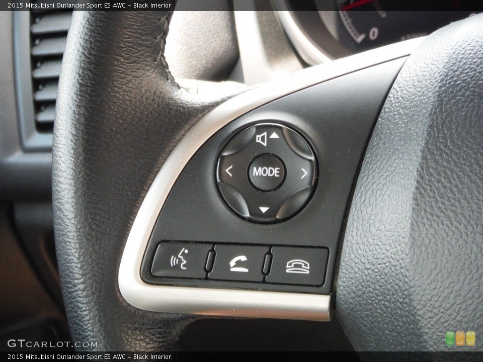 Black Interior Steering Wheel for the 2015 Mitsubishi Outlander Sport ES AWC #144395085