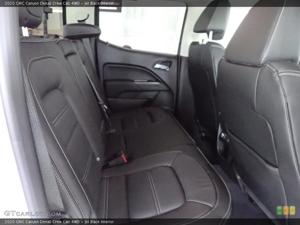 Jet Black Interior Rear Seat for the 2020 GMC Canyon Denali Crew Cab 4WD #144395851