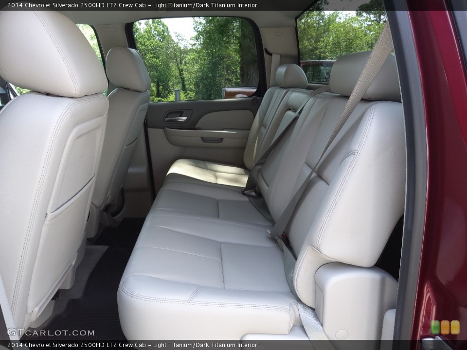 Light Titanium/Dark Titanium Interior Rear Seat for the 2014 Chevrolet Silverado 2500HD LTZ Crew Cab #144397721