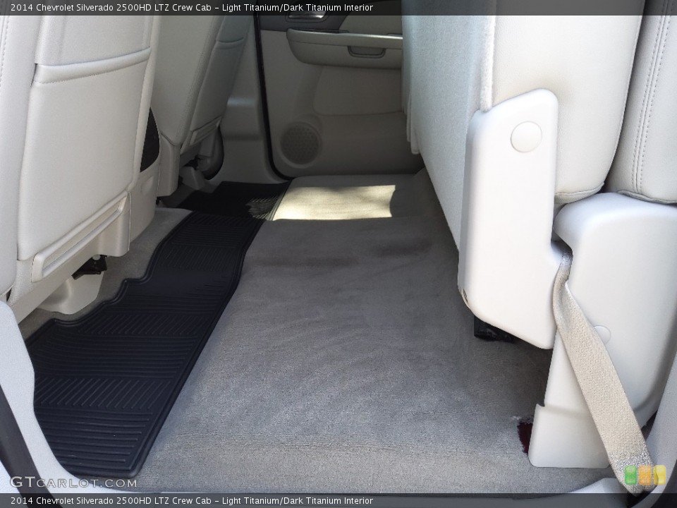 Light Titanium/Dark Titanium Interior Rear Seat for the 2014 Chevrolet Silverado 2500HD LTZ Crew Cab #144397759