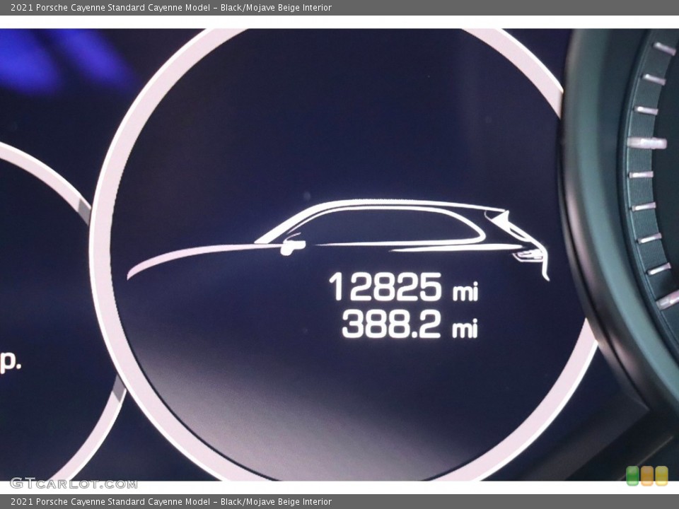 Black/Mojave Beige Interior Gauges for the 2021 Porsche Cayenne  #144399708