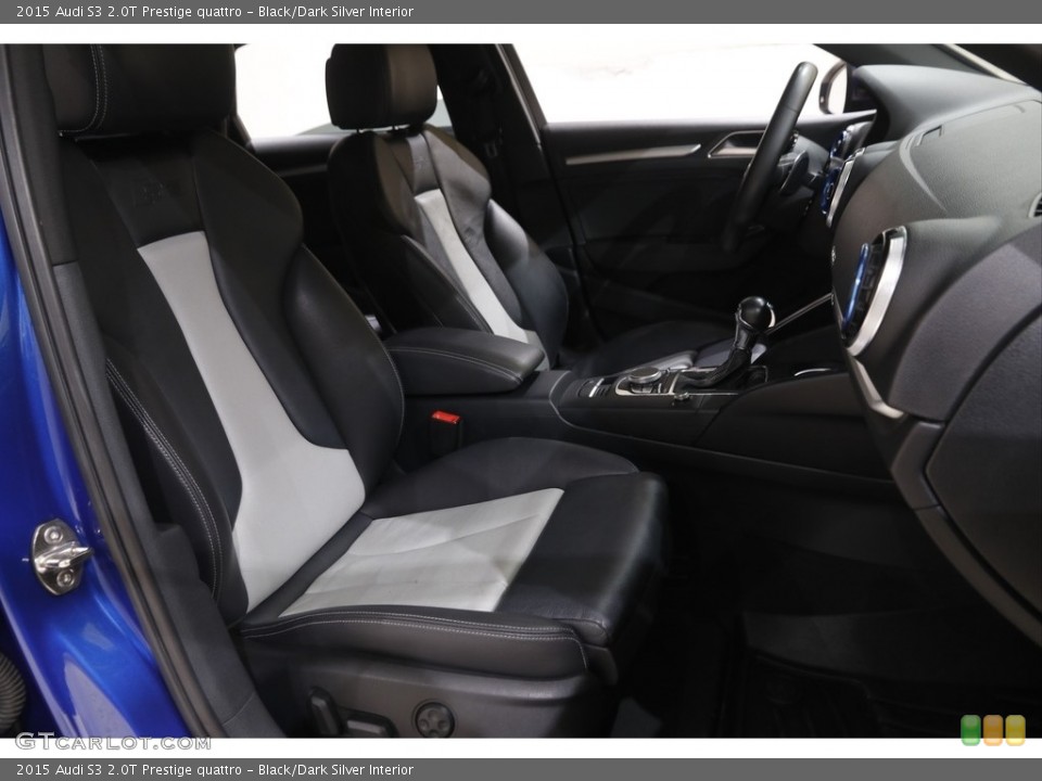 Black/Dark Silver 2015 Audi S3 Interiors