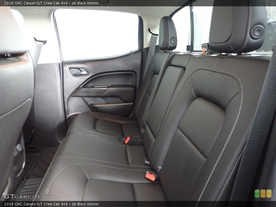 Jet Black Interior Rear Seat for the 2018 GMC Canyon SLT Crew Cab 4x4 #144400659