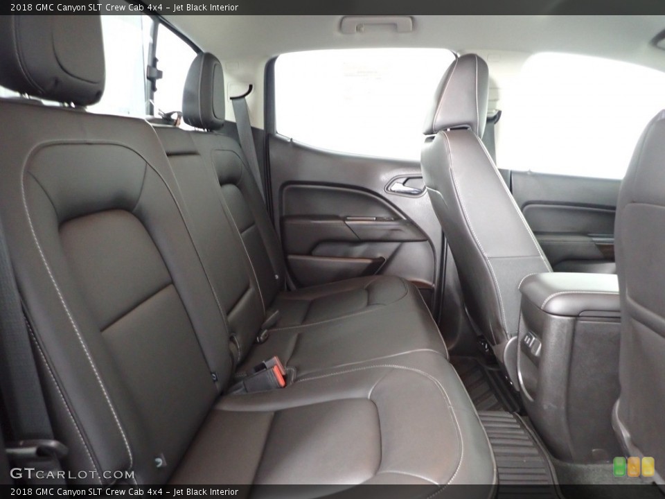 Jet Black Interior Rear Seat for the 2018 GMC Canyon SLT Crew Cab 4x4 #144400761