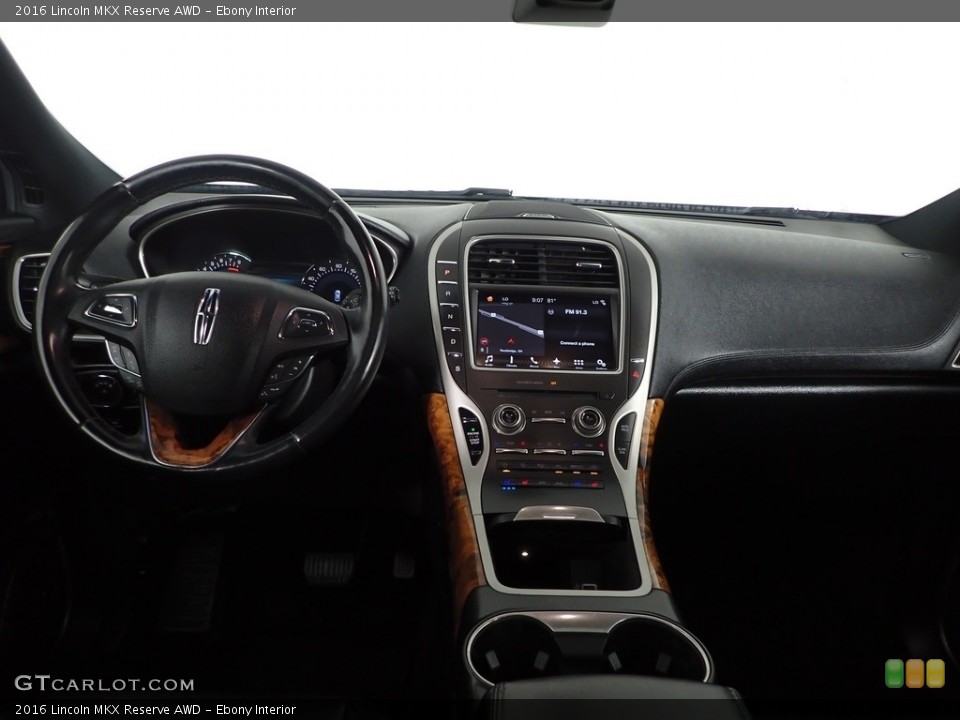 Ebony Interior Dashboard for the 2016 Lincoln MKX Reserve AWD #144402174
