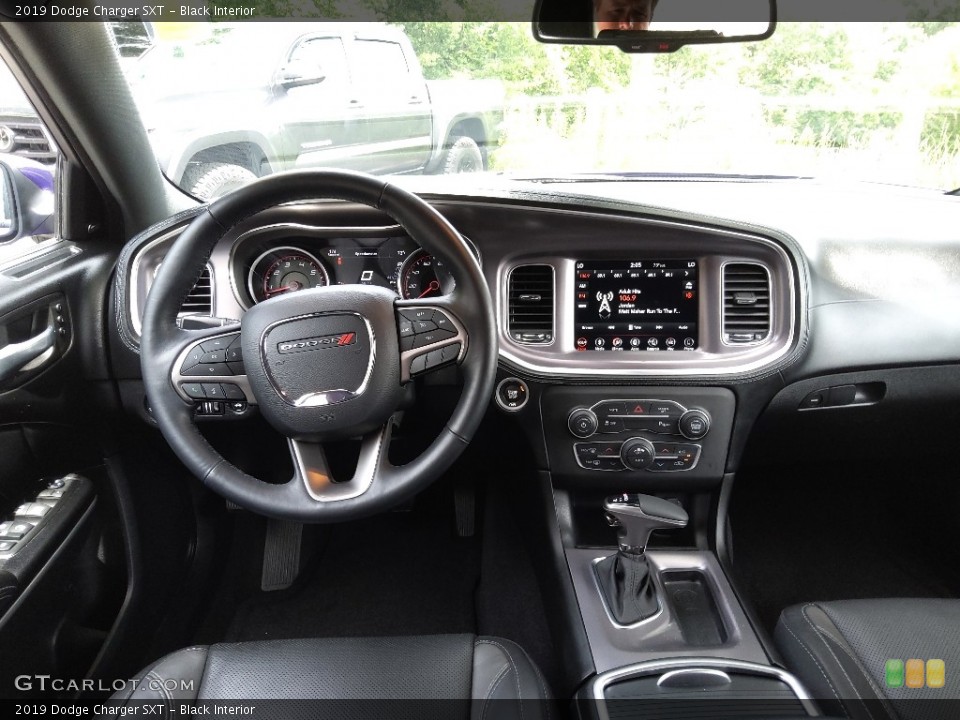 Black Interior Dashboard for the 2019 Dodge Charger SXT #144402930