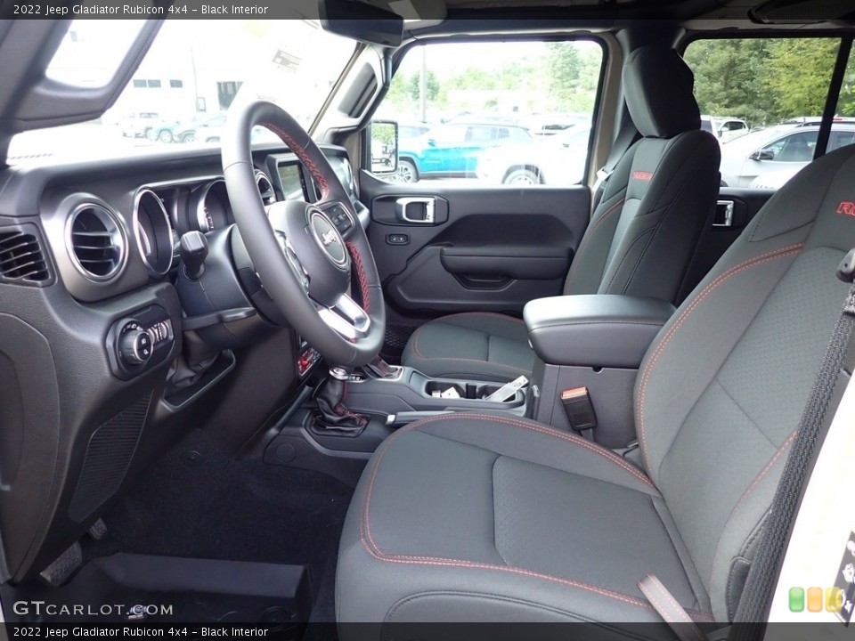 Black Interior Photo for the 2022 Jeep Gladiator Rubicon 4x4 #144403098