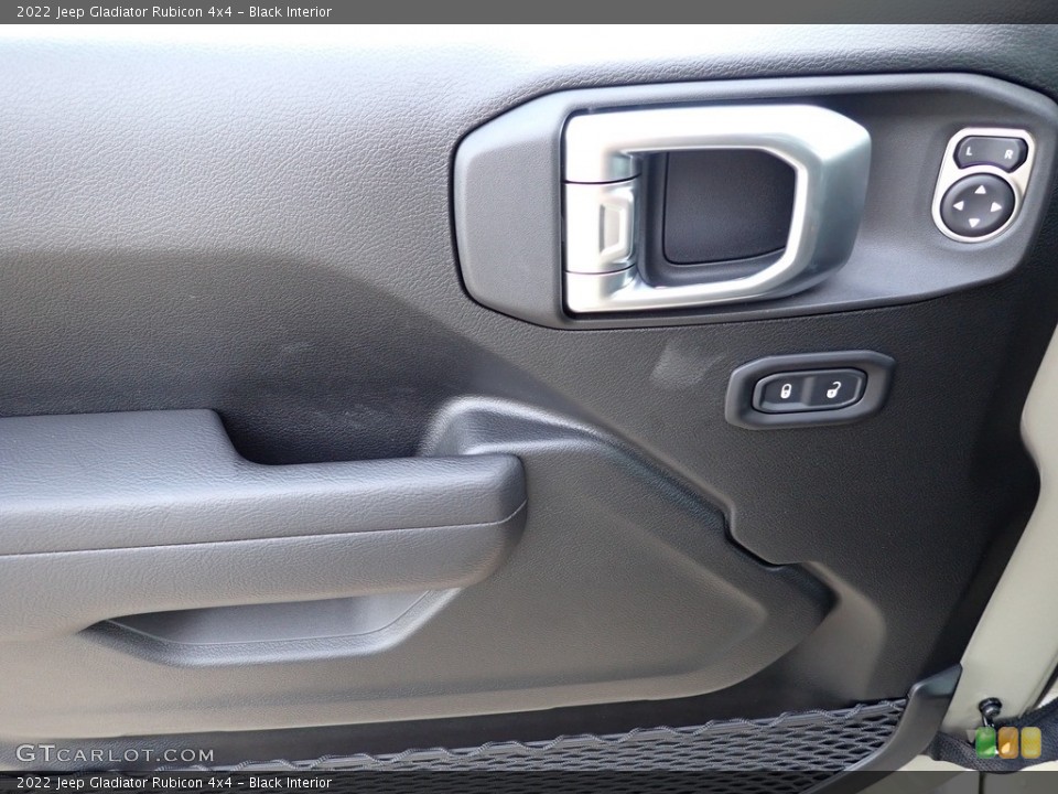 Black Interior Door Panel for the 2022 Jeep Gladiator Rubicon 4x4 #144403125