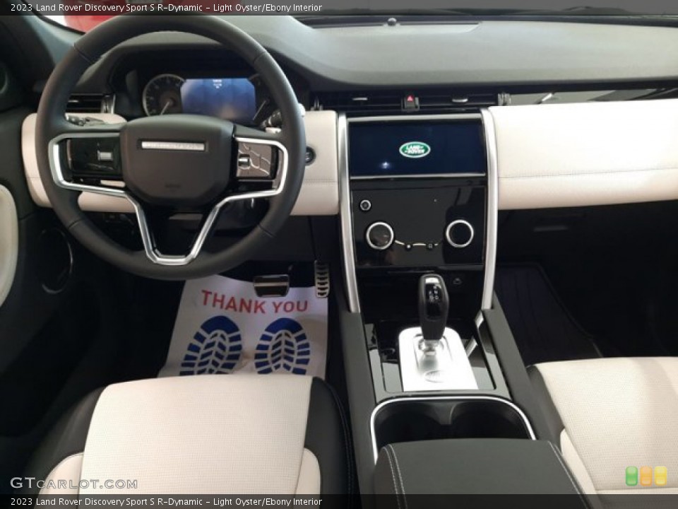 Light Oyster/Ebony Interior Photo for the 2023 Land Rover Discovery Sport S R-Dynamic #144403416