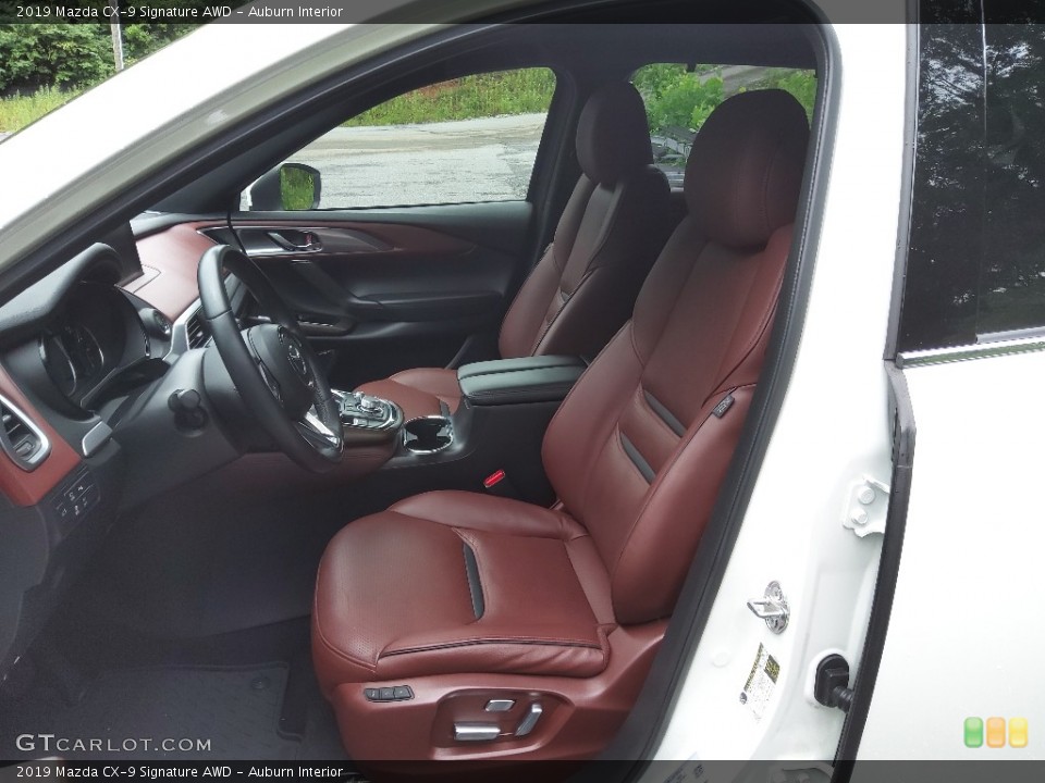 Auburn Interior Photo for the 2019 Mazda CX-9 Signature AWD #144403701