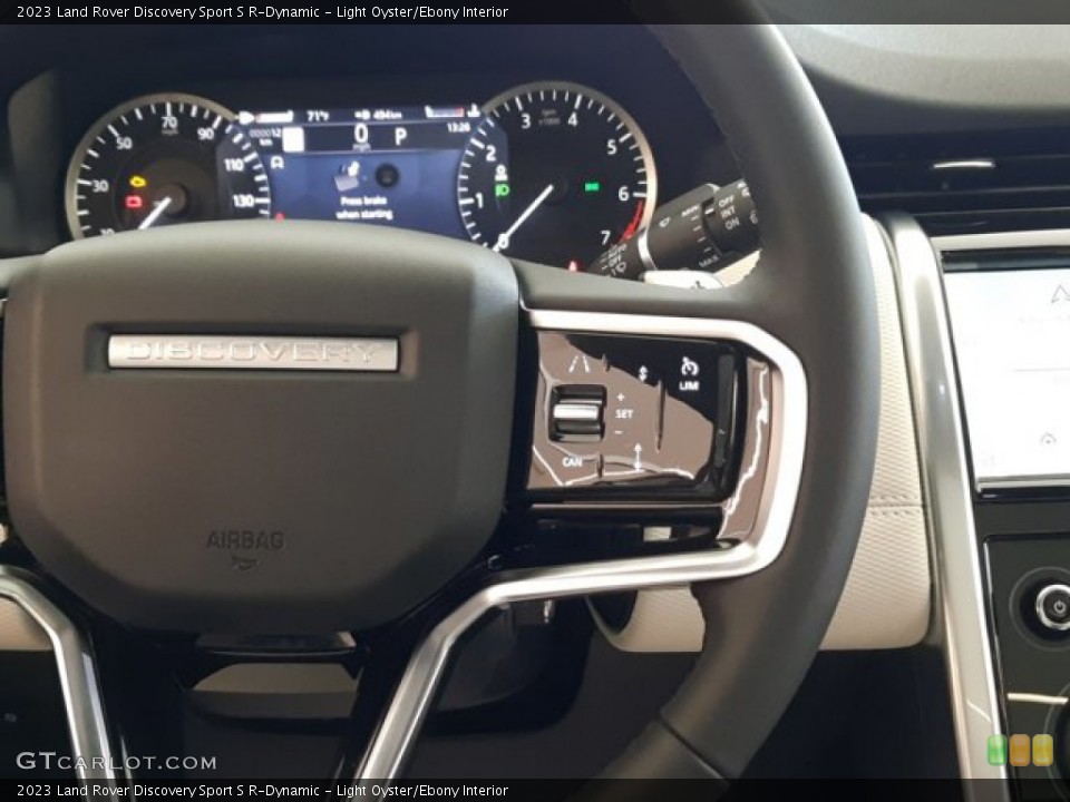 Light Oyster/Ebony Interior Steering Wheel for the 2023 Land Rover Discovery Sport S R-Dynamic #144403722