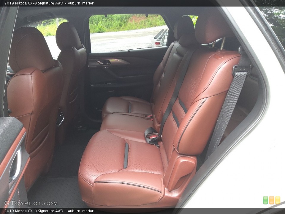 Auburn Interior Rear Seat for the 2019 Mazda CX-9 Signature AWD #144403749