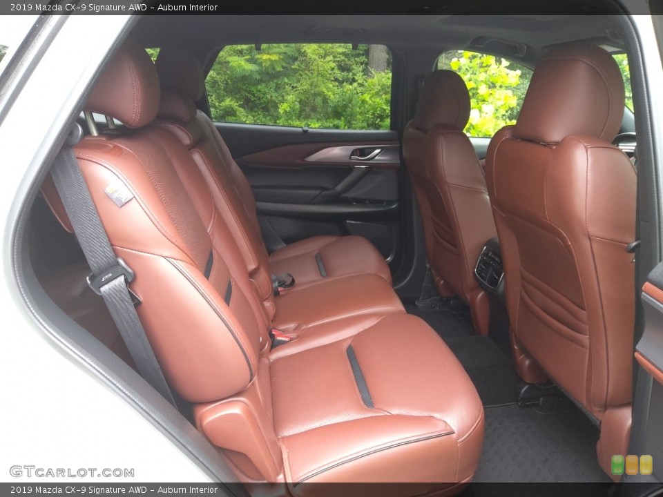 Auburn Interior Rear Seat for the 2019 Mazda CX-9 Signature AWD #144403836