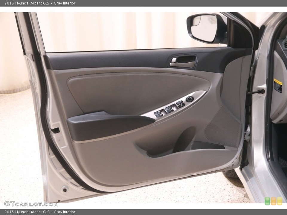 Gray Interior Door Panel for the 2015 Hyundai Accent GLS #144403890