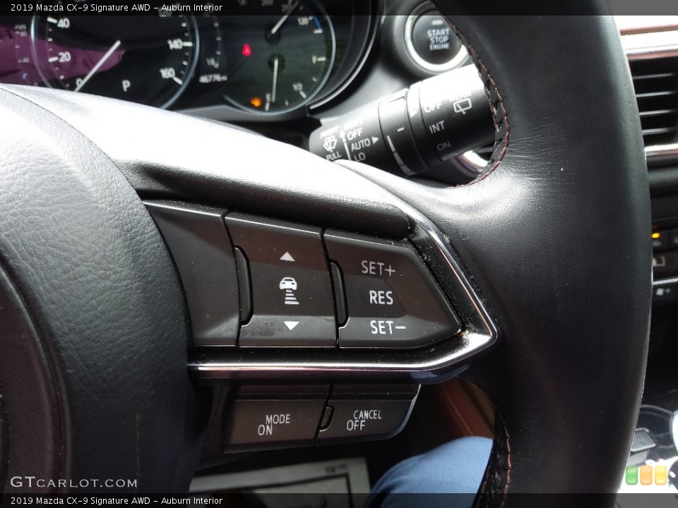 Auburn Interior Steering Wheel for the 2019 Mazda CX-9 Signature AWD #144403932