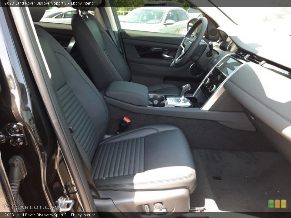 Ebony Interior Front Seat for the 2023 Land Rover Discovery Sport S #144403944