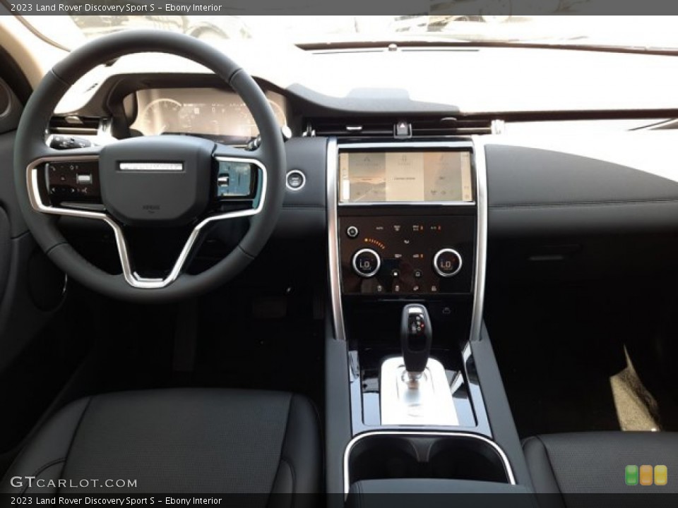 Ebony Interior Dashboard for the 2023 Land Rover Discovery Sport S #144403968