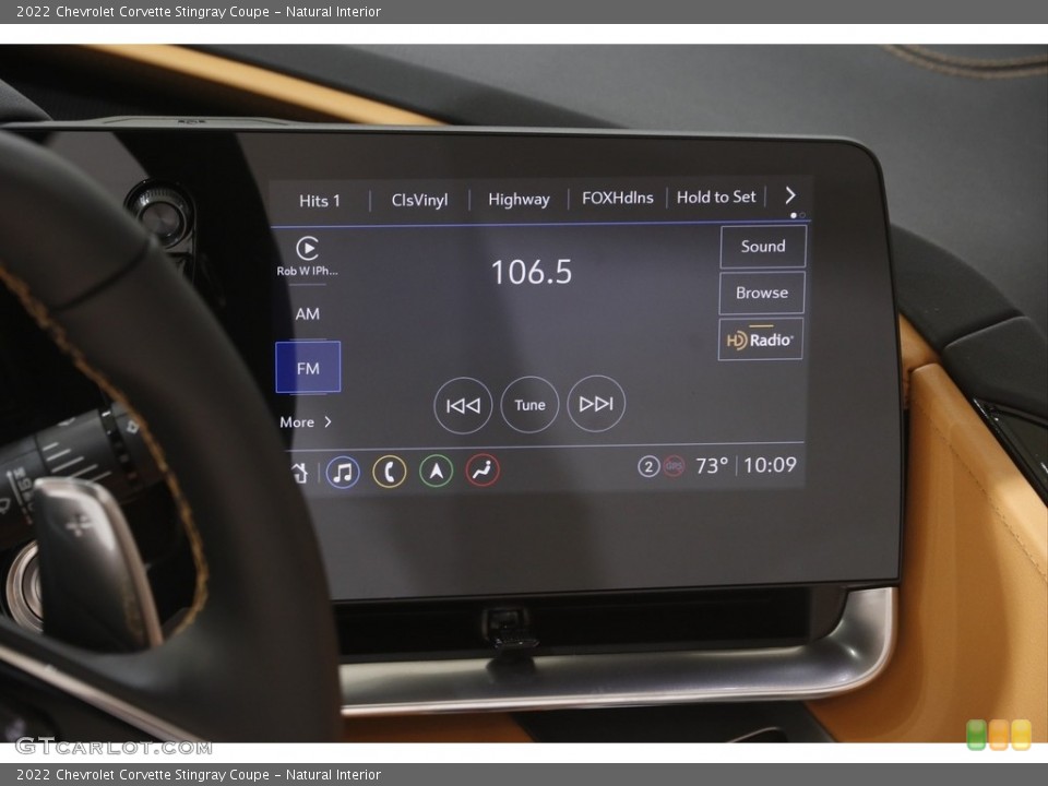 Natural Interior Audio System for the 2022 Chevrolet Corvette Stingray Coupe #144404010