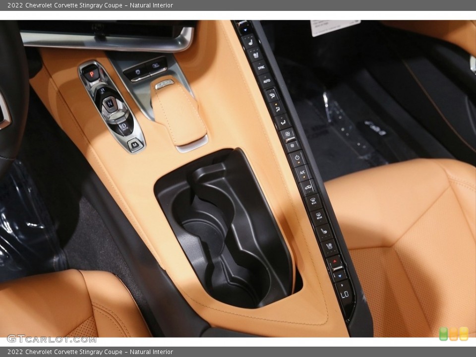 Natural Interior Controls for the 2022 Chevrolet Corvette Stingray Coupe #144404109