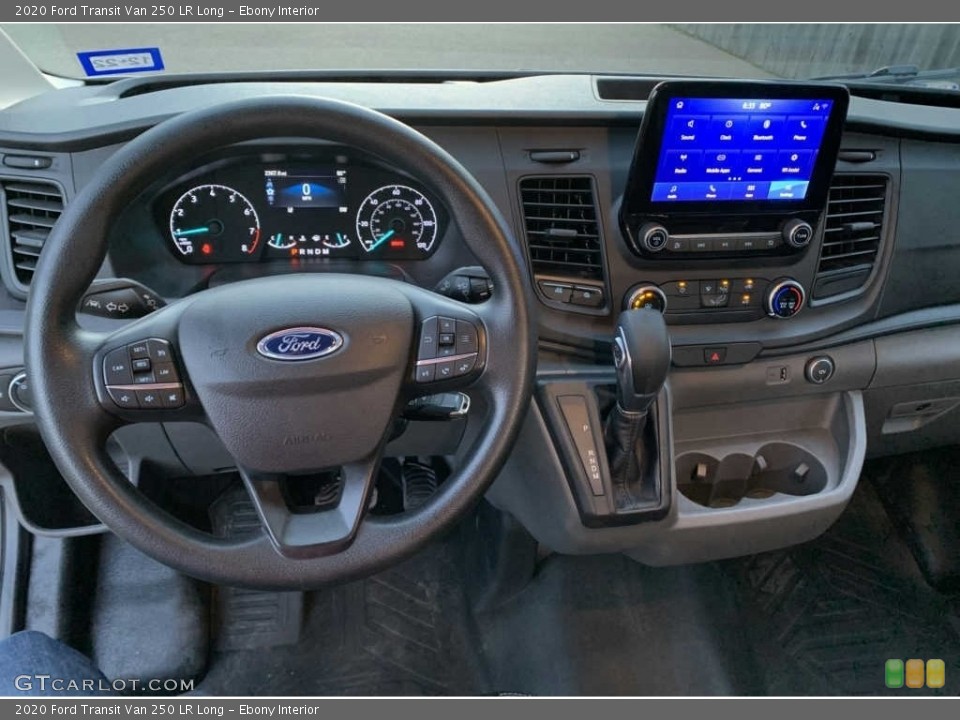 Ebony Interior Dashboard for the 2020 Ford Transit Van 250 LR Long #144404445