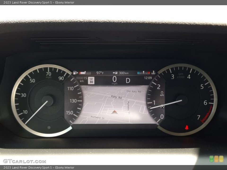 Ebony Interior Gauges for the 2023 Land Rover Discovery Sport S #144404466