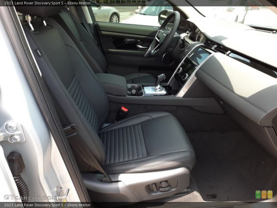 Ebony Interior Front Seat for the 2023 Land Rover Discovery Sport S #144404601