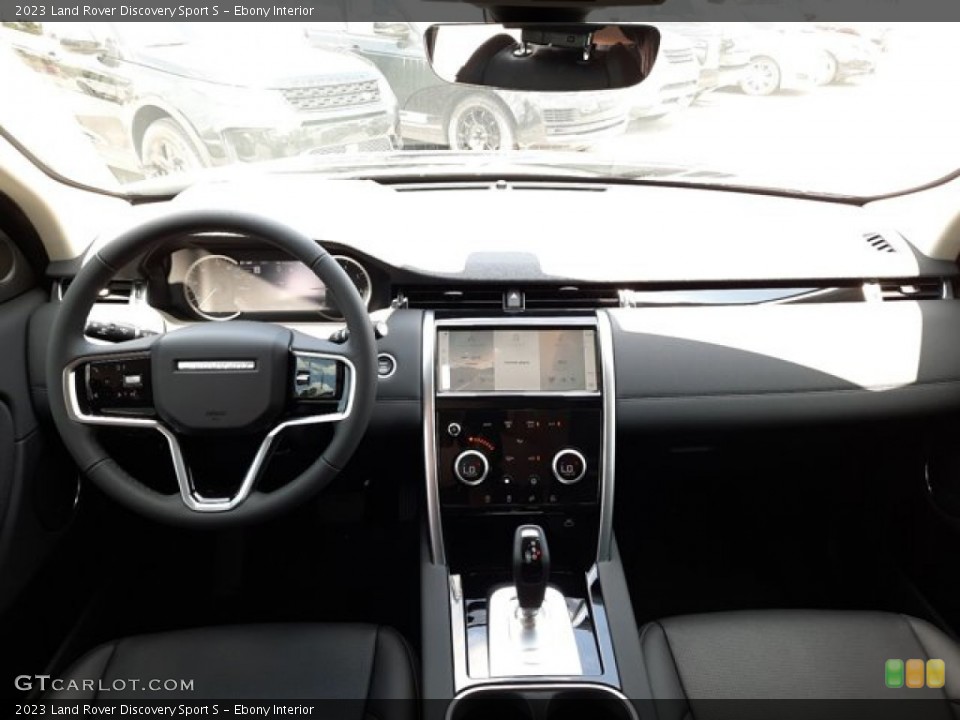 Ebony Interior Dashboard for the 2023 Land Rover Discovery Sport S #144404616