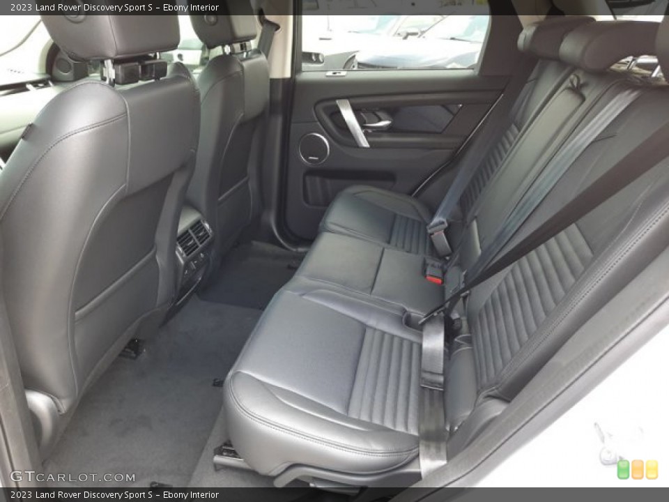 Ebony Interior Rear Seat for the 2023 Land Rover Discovery Sport S #144404652