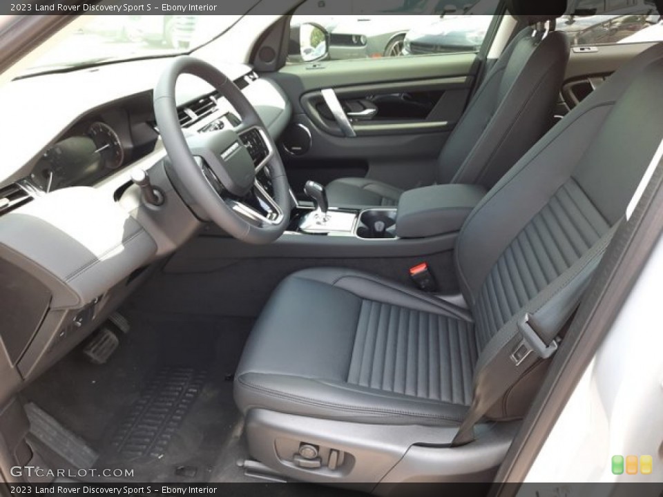 Ebony Interior Photo for the 2023 Land Rover Discovery Sport S #144404877
