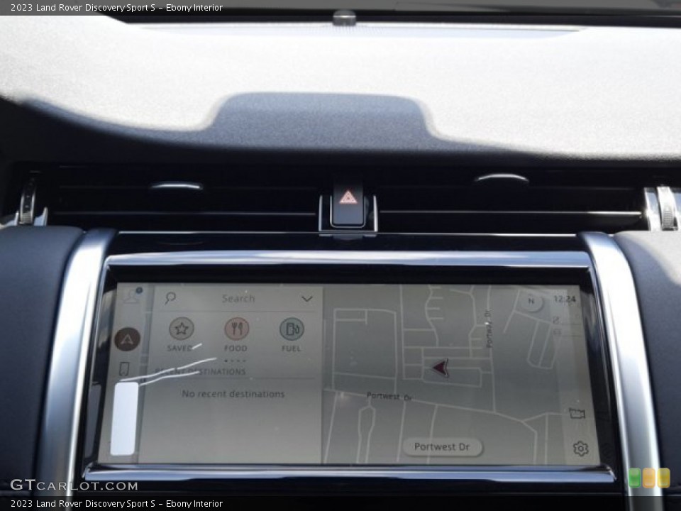 Ebony Interior Navigation for the 2023 Land Rover Discovery Sport S #144405030