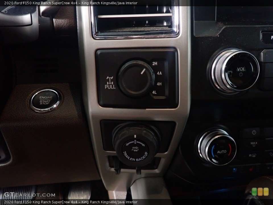 King Ranch Kingsville/Java Interior Controls for the 2020 Ford F150 King Ranch SuperCrew 4x4 #144407280