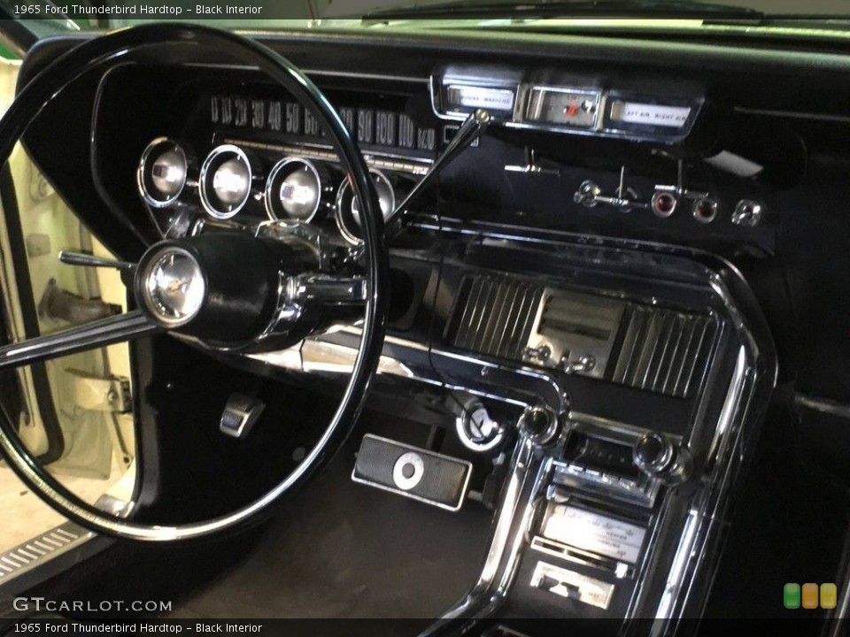 Black Interior Dashboard for the 1965 Ford Thunderbird Hardtop #144408405