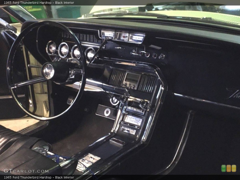 Black Interior Photo for the 1965 Ford Thunderbird Hardtop #144408423