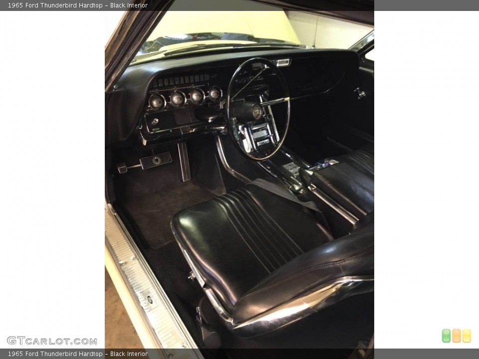 Black 1965 Ford Thunderbird Interiors