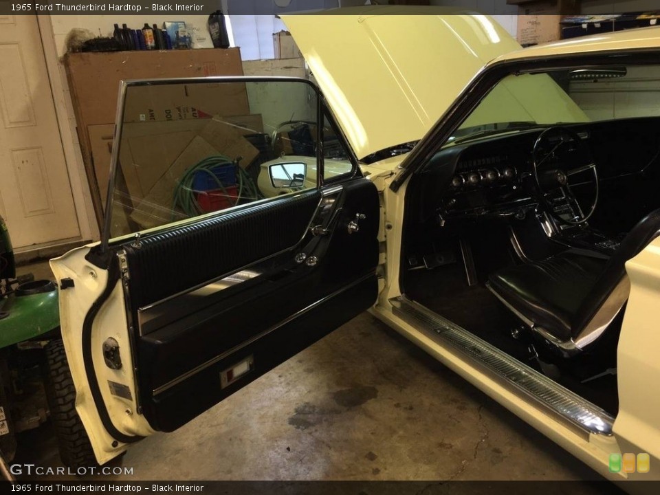 Black Interior Door Panel for the 1965 Ford Thunderbird Hardtop #144408498
