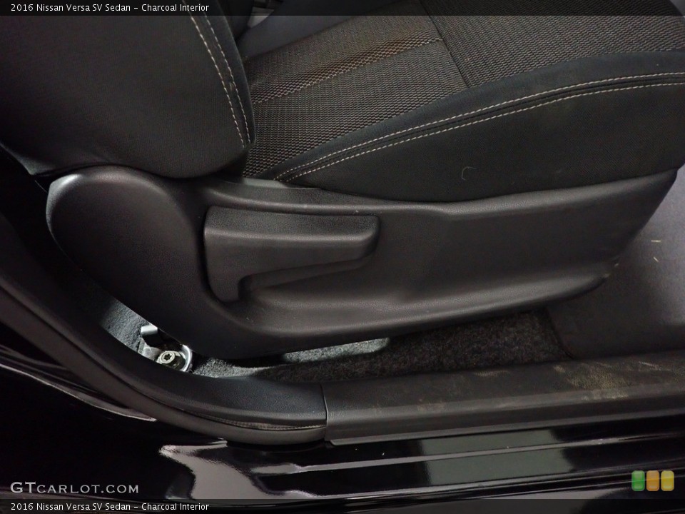 Charcoal 2016 Nissan Versa Interiors
