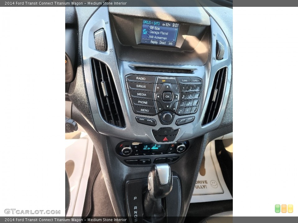 Medium Stone Interior Controls for the 2014 Ford Transit Connect Titanium Wagon #144409188