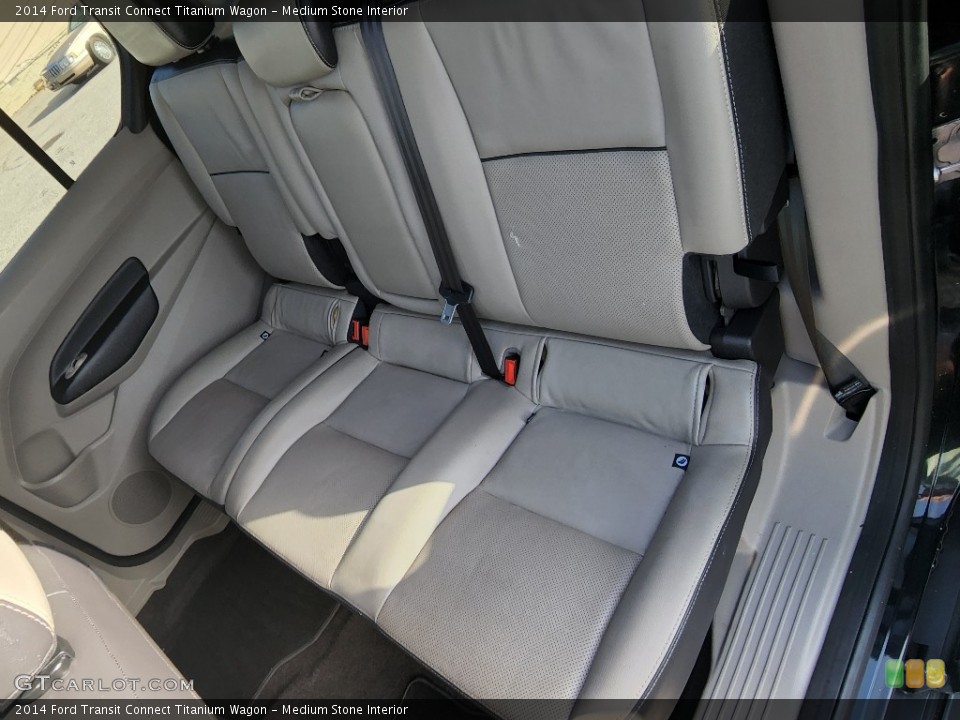 Medium Stone Interior Rear Seat for the 2014 Ford Transit Connect Titanium Wagon #144409209