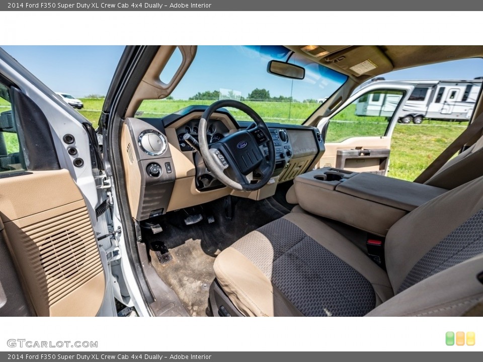 Adobe Interior Photo for the 2014 Ford F350 Super Duty XL Crew Cab 4x4 Dually #144413596