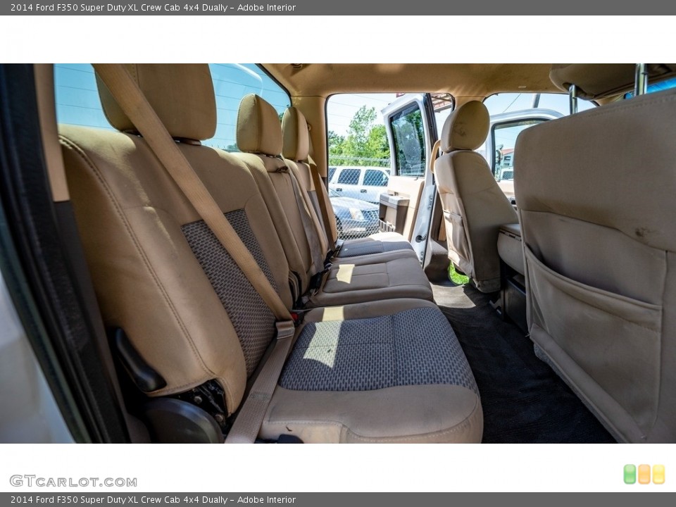Adobe Interior Rear Seat for the 2014 Ford F350 Super Duty XL Crew Cab 4x4 Dually #144413689