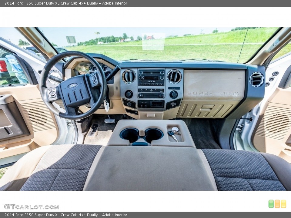 Adobe Interior Photo for the 2014 Ford F350 Super Duty XL Crew Cab 4x4 Dually #144413827