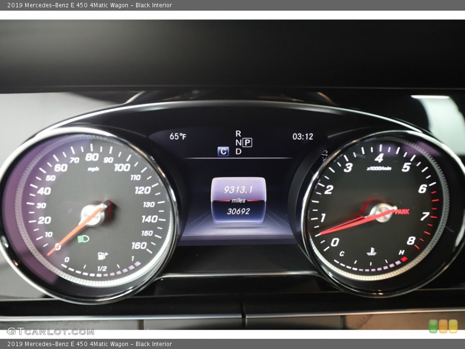 Black Interior Gauges for the 2019 Mercedes-Benz E 450 4Matic Wagon #144416395