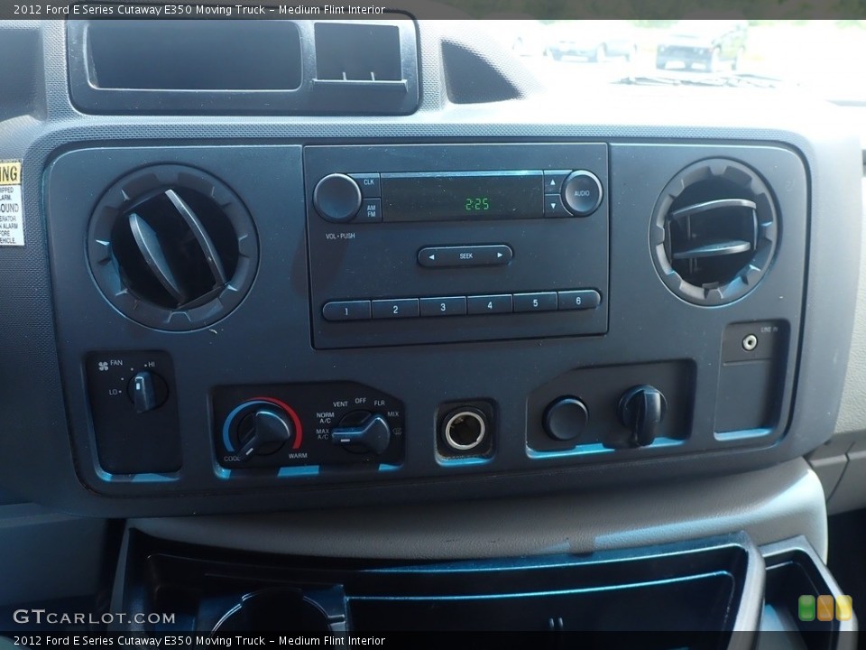 Medium Flint Interior Controls for the 2012 Ford E Series Cutaway E350 Moving Truck #144418024