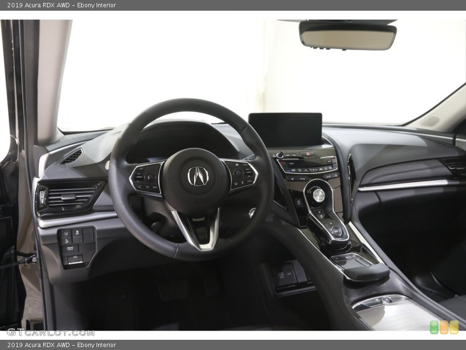 Ebony Interior Dashboard for the 2019 Acura RDX AWD #144418915