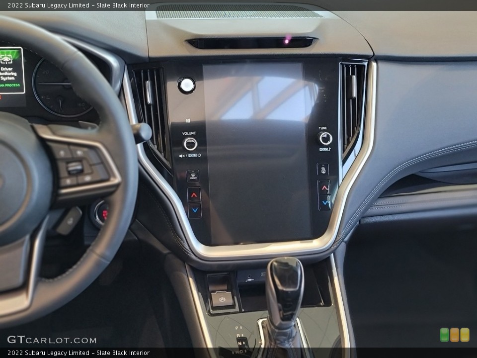 Slate Black Interior Controls for the 2022 Subaru Legacy Limited #144418939