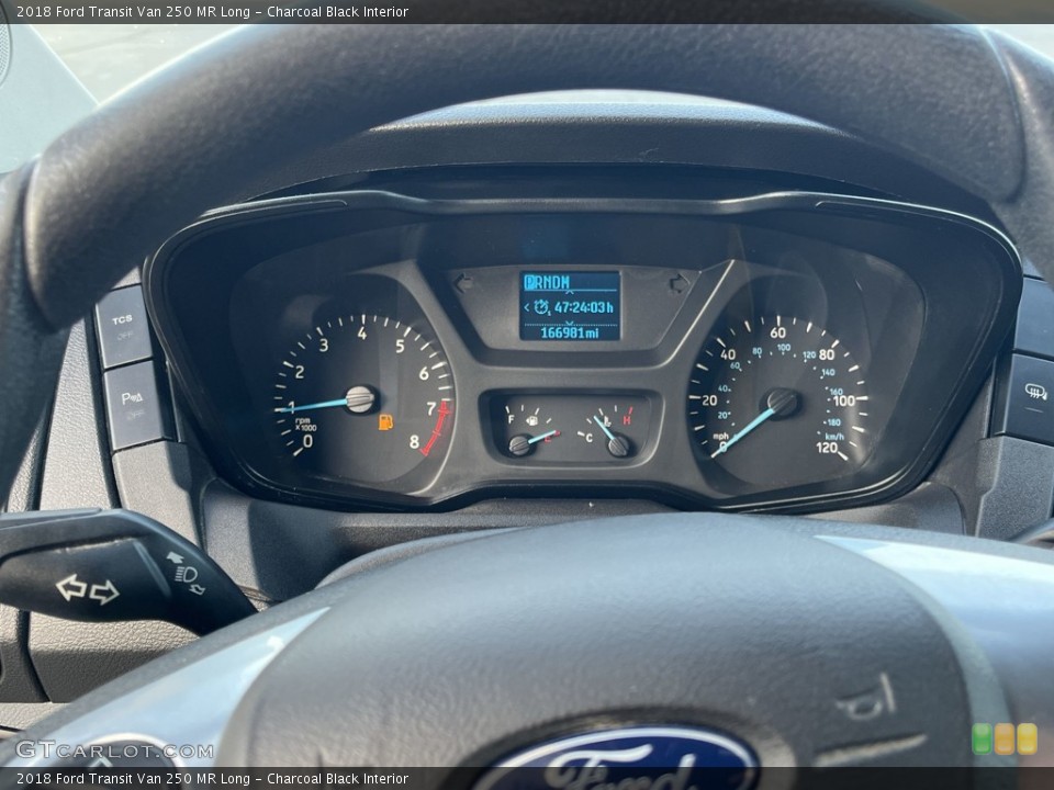 Charcoal Black Interior Gauges for the 2018 Ford Transit Van 250 MR Long #144420010