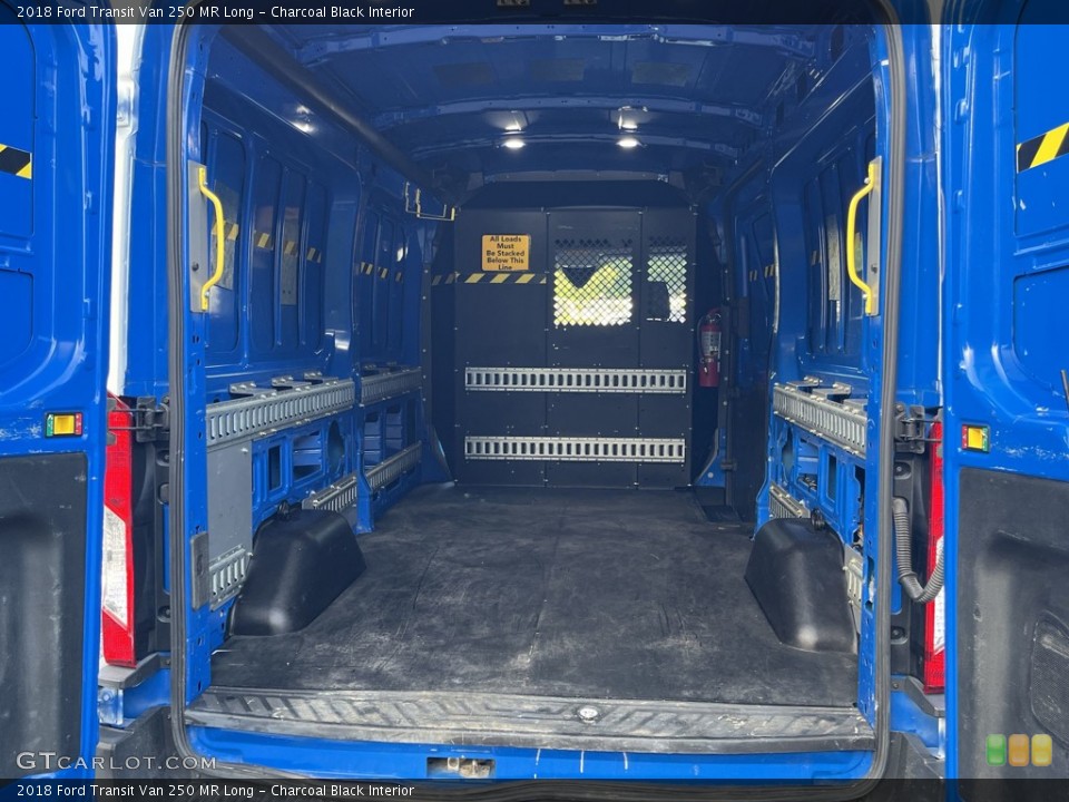 Charcoal Black Interior Trunk for the 2018 Ford Transit Van 250 MR Long #144420136